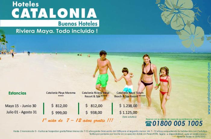 Catalonia Riviera Maya oferta Verano