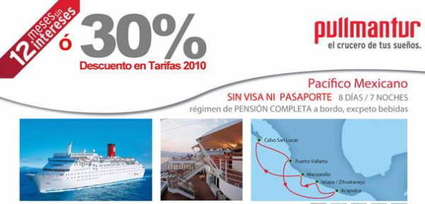 Crucero acapulco sin visa