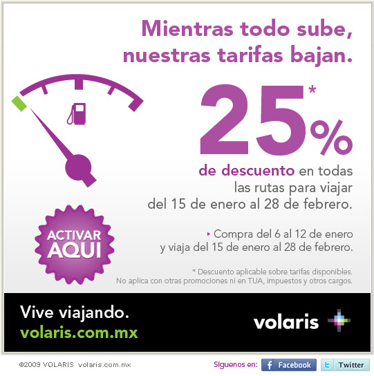 Volaris.com oferta de boletos