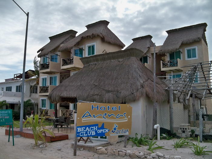 hotel arenas mahahual